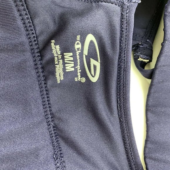 Champion Purple Printed Athletic Sports Bra Gym M - Picture 6 of 7